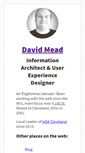 Mobile Screenshot of davidjohnmead.com
